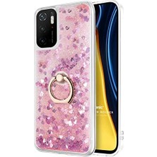 Esplendor Store M3 Pro Için Kılıf Glitter Holder Pembe [ M3 Pro ile Uyumlu Kılıf - Pembe]