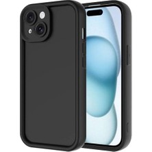 Esplendor Store 13 ile Uyumlu Kılıf Siyah Kamera Korumalı Tage Kapak (13 ile Uyumlu, Siyah)