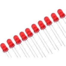 Esplendor Store 5 mm Kırmızı LED Paketi - 10 Adet