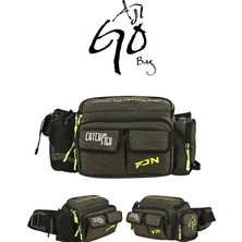 Fujin Ajigo Bel Çantası Khaki - Balıkçı Çantası