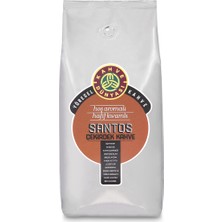 Kahve Dünyası Santos Kavrulmuş Çekirdek 1000 g Yöresel Menşeli Hoş Aromalı Kahve
