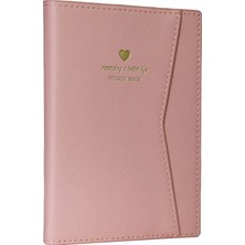 Esplendor Store Geçmeli ve Cepli Defter A6 Ivory 128 Yaprak