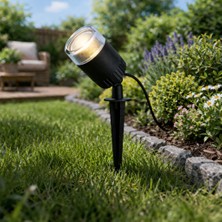 Seka Zita Çim-Bahçe-Duvar Aydınlatma Ampullü  Rozanslı ve Kazıklı Armatür