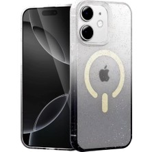 iPhone 12 Pummel Shiny Magsafe Kapak - Siyah