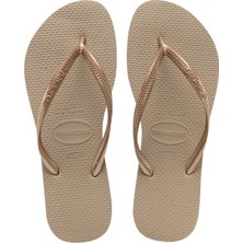 Havaianas Kadın Terlik 4000030-3581 Bakır Renk Suni Deri Parmak Arası 39-40 Sezonsuz