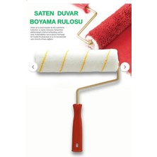 Kl Home Saten Iç Cephe Duvar Rulo 20 cm | Yüksek Kalite Iz Bırakmayan Rulo, Yıkanabilir