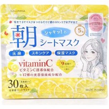 Vitamin C Morning Glow 30’lu Japon Sabah Maskesi