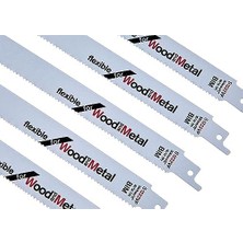 Esplendor Store - Flexible Serisi Ahşap ve Metal Için Panter Testere Bıçağı S 1222 Vf - 5'li