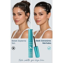 Nutrazeyra Cosmetics Fırça Başlıklı Saç Sabitleyici Hair Wax - Bebek Saçlar Ve Yeni Çıkan Saçlar İçin Premium Saç Waxı