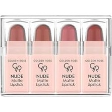 Esplendor Store Nude Matte Lipstick (Mini) Mix - Ruj
