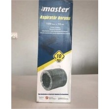 Kl Home 10 Metre Esnek Bükülür Aspiratör Havalandırma Borusu 120 mm x 10 Metre