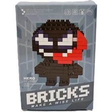 Twins Stars Marvel Karakterleri Bricks 3D Yapı Blokları Puzzle Mini