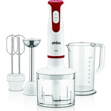 Sinbo SHB 3137 1000 W Çoklu Set Blender Fonksiyonlar: Blender, Çırpma, Karıştırma, 800 ml Kapasite