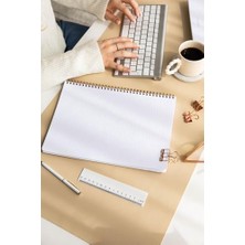 Esplendor Store A4 Spiralli Karton Kapak 2’li Set Çizgili Okul Defteri 80 Yaprak, Ders Programlı