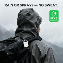 Esplendor Store BR17W Pinbuzz Şarj Edilebilir Hırsızlık Önleyici Kişisel Alarm ve Konum Belirleyici Beyaz