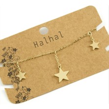 İlk El Grup Ieg™ Yıldız Lüks Çelik Halhal