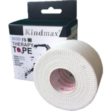 Kindmax Rijit Yapışkanlı Bandajı 3.7cm x 10 m Beyaz Renkli Spor Kullanım İçin İdeal Fiksasyon
