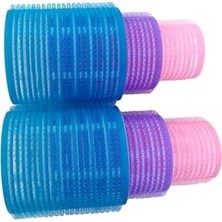 Esplendor Store Croc 1225 Karma Bigudi 6lı Cırtlı - Yapışkanlı Saç Bigudisi