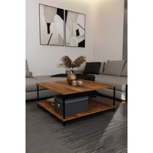 KODIGU 90X90 Çevir Kur Orta Sehpa | Orta Sehpa | Sehpa | Çevir Kur Mobilya | Orta Sehpa 90X90CM