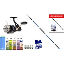 Ryuji Surf Master 4.20M 100-250 Gr&remixon Venom 9000 5+1bbsurf Seti