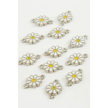 İlk El Grup Ieg™ Papatya Çift Kulplu Mineli Bileklik ve Kolye Ucu Aparatı 1 Adet