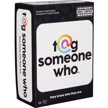 Esplendor Store Spin Games, Tag Someone Who, Yetişkin Kart Oyunu, 3-8 Oyuncu, 18+ Yaş