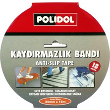 Esplendor Store Zemin Kaydırmazlık Bantı 25 mm x 18,3 M Siyah