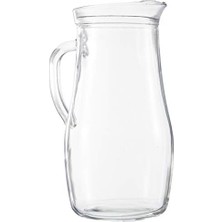 Esplendor Store Tekli Sürahi, 1.8 L Hacim, Cam, Beyaz