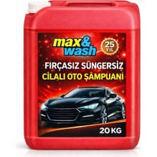 Max&Wash 20KG Fırçasız Cilalı Oto Şampuan 1/60