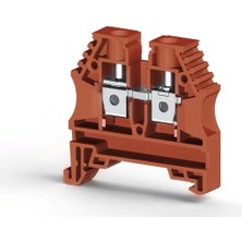 Klemsan 304144RP Avk 6 Kırmızı Ray Klemens Vidalı 60 Ad