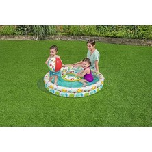 Esplendor Store Çocuk Havuzu Seti, Su Dostları, Çap 122 x 20 cm