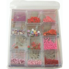 İlk El Grup Ieg™ 12'li Lüks Süsleme Taşı