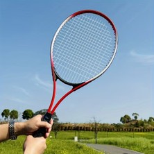 Yetişkin Tenis Raketi - Yüksek - Şık Renk Tasarımı - Kırmızı/siyah/beyaz Renk Tonları