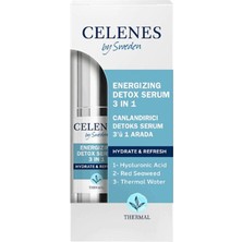Celenes By Sweden Canlandırıcı Detoks Serum 3ü1 Arada