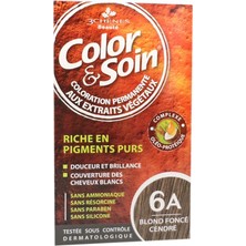 Color And Soin Tamamen Bitkisel Organik Saç Boyası 6A - Blond