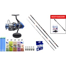 Ryuji Procasting Surf Fuji 4.25M, 100-300GR&OKUMA Safina Sw-X SNW-8000A 4+1bb Surf Seti