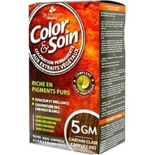 Color And Soin Tamamen Bitkisel Organik Saç Boyası 5gm - Açık Kahverengi