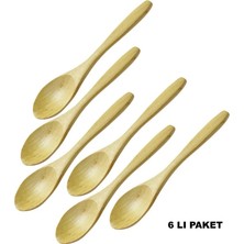 İlk El Grup Ieg™ Ağaç Doğal 6'lı Mama Kaşık Bls-01-6b