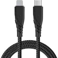 İlk El Grup Ieg™ Ally Type-C To Iphone Lightning 27W Hızlı Şarj KABLOSU-(5775)
