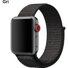 İlk El Grup Ieg™ Ally Apple Watch 7-8 41MM 6-5-4 40MM Nylon Loop Spor Kayış Kordon 3-2-1 38MM-(5775)