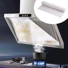 Popüler Sepet 2li Yağ Emici Duman Önleyici Pratik Mutfak Davlumbaz Koruyucu Dayanıklı Yedek Filtre 45X90CM
