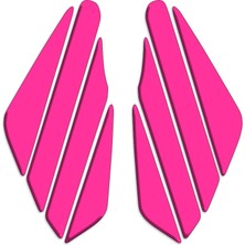 Motosıklet Kaplama  Depo Yan Pad Parçalı Her Motora Uyumlu 009