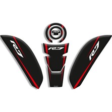 Motosıklet Kaplama  Yamaha R6 Tank Pad Set (2021/2024) Uyumlu 01