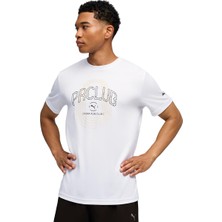 Puma Run Club Graphic Erkek Beyaz Koşu T-Shirt 52844702