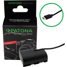 Canon LP-E6P LPE6P Eos R5 R5 Mark Iı R6 /r6 Mark Iı Için Patona Premium Usb-C Girişli Pil Adaptörü