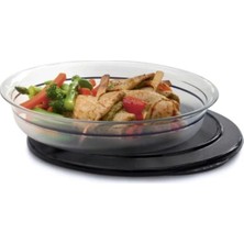 Tupperware Kristalin Servis Tabağı Saklama Kabı 2 Lt