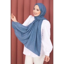 Kbr Bambu Şal İndigo