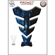 Motosıklet Kaplama Tank Pad Her Motora Uyumlu 039