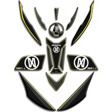 Motosıklet Kaplama  Mondıal Drift L 125 Full Set Uyumlu Model 03