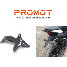Motor Plakalık Cf Moto 250 Sr Katlanmaz Plakalık Sinyal Bağlantılı Tüm Modellere Uyumlu